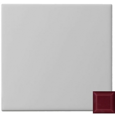 Plain Tile 152x152x9mm Claret