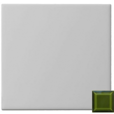 Plain Tile 152x152x9mm Jade Green