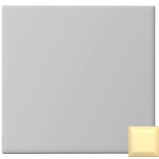 Plain Tile 152x152x9mm Primrose
