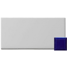Plain Tile 152x76x9mm Victorian Blue
