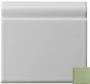 Skirting Moulding Mint 152x152x20mm H&E Smith