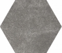 22094 Hexatile Cement Black 17,5x20