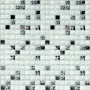 Crystal white Стеклянная мозаика 15*15 300*300