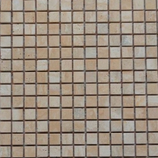 Marble Mosaic Ivory Travertine 15*15 305*305