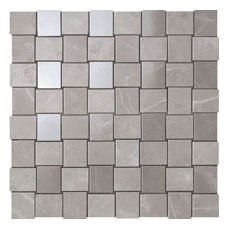 9MVP Marvel Grey Fleury Net Mosaic 30.5x30.5