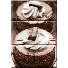 Monocolor Composicion Chocolat Cake 30х20