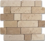 Mosaico travertino brick 184996 30,5x30,6 d-515