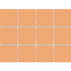 1231 Конфетти оранжевый, полотно 30х40 из 12 частей 9,9х9,9