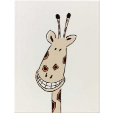 34056 Декор Голова улыбающегося жирафа