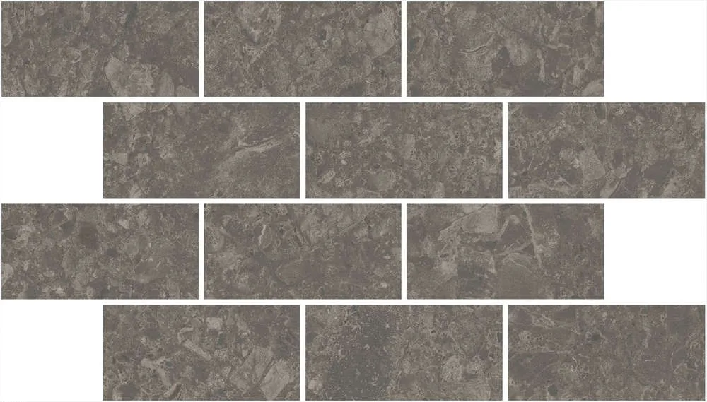 Декор керамогранит Kerama Marazzi Чеппо ди Гре Мозаичный Коричневый Матовый Обрезной 34.6x20x0.9