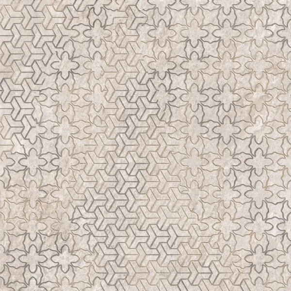 Quarstone Декор "Пэчворк" Матовый R10B 7Рек 60x60