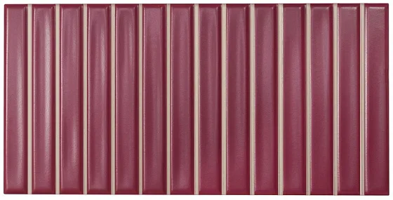 Керамическая плитка для стен WOW SWEET BARS Berry Matt 12,5х25